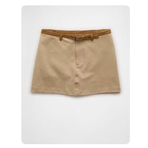 AE Stretch High Waisted A-Line Mini Skort